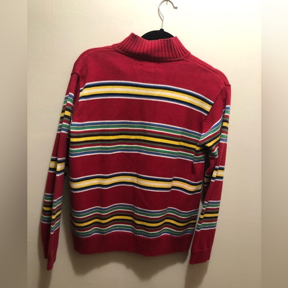 Lauren Ralph Lauren 90s Y2K Vintage Cotton Knit Sweater - Picture 2 of 4